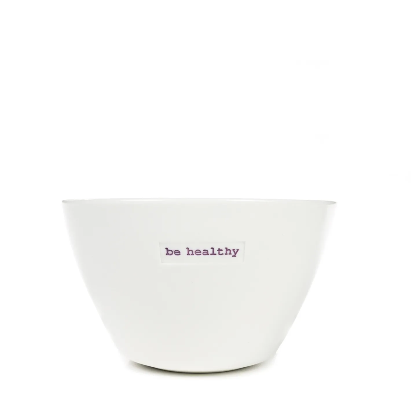 Keith Brymer Jones Keith Brymer Jones | Plates & Bowls^- Medium Bowl - be healthy - 500ml