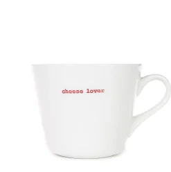 Keith Brymer Jones Keith Brymer Jones | Mugs & Cups^- Medium Mug - cheese lover - 350ml