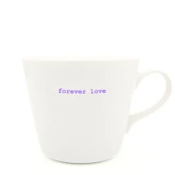 Keith Brymer Jones Keith Brymer Jones | Mugs & Cups^- Medium Mug - forever love - 350ml