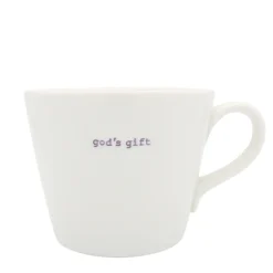 Keith Brymer Jones Keith Brymer Jones | Mugs & Cups^- Medium Mug - god's gift - 350ml