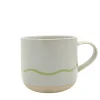 Keith Brymer Jones Keith Brymer Jones | Mugs & Cups^- Stoneware Mug - Pebble & Green - 350ml