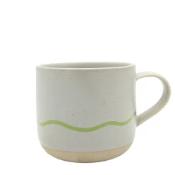 Keith Brymer Jones Keith Brymer Jones | Mugs & Cups^- Stoneware Mug - Pebble & Green - 350ml