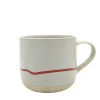 Keith Brymer Jones Keith Brymer Jones | Mugs & Cups^- Stoneware Mug - Pebble & Red - 350ml