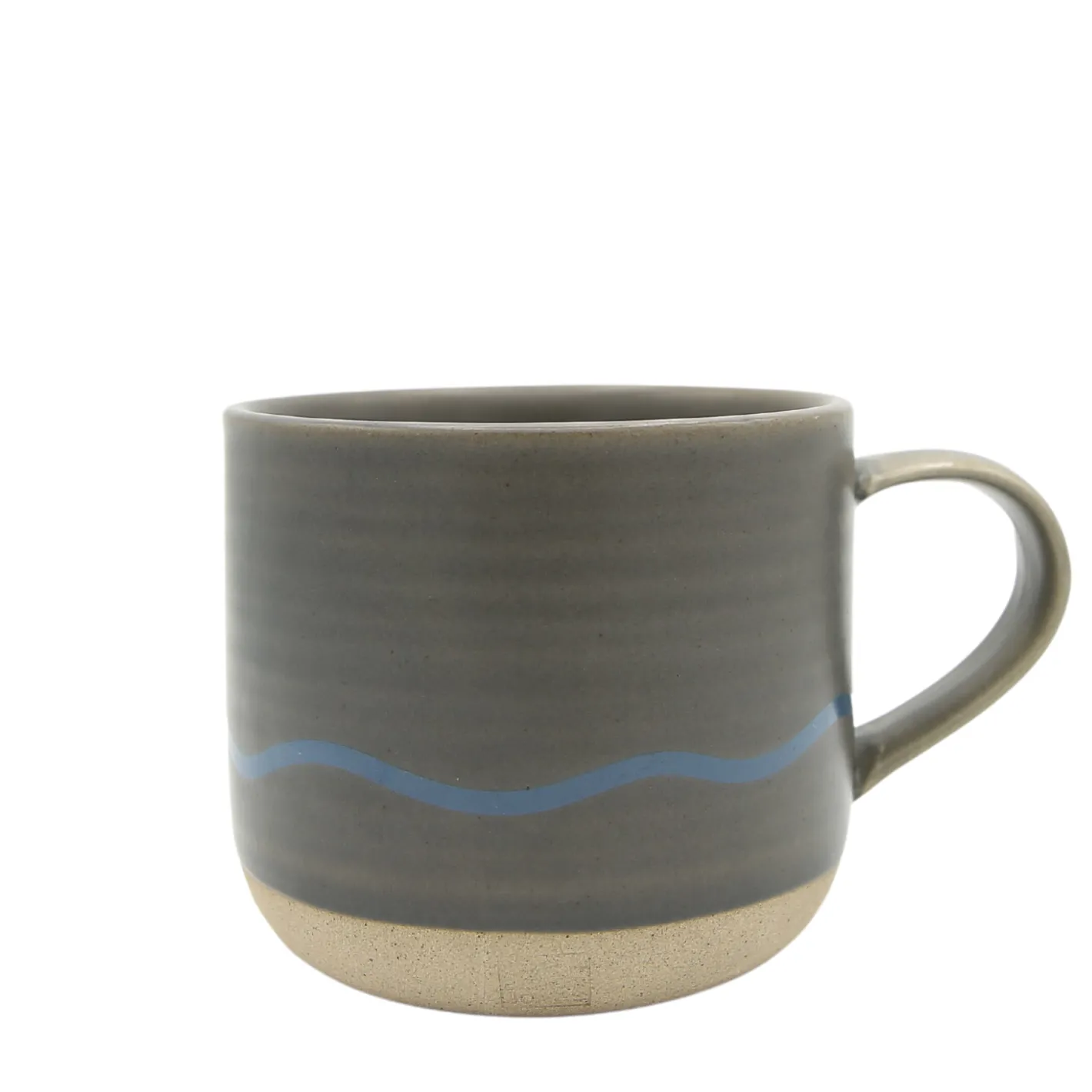 Keith Brymer Jones Keith Brymer Jones | Mugs & Cups^- Stoneware Mug - Slate & Blue - 350ml