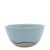 Keith Brymer Jones Keith Brymer Jones | Plates & Bowls^- Stoneware Bowl - Clear Sky & Red - 600ml