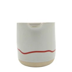 Keith Brymer Jones Keith Brymer Jones | Serveware^- Stoneware Jug - Pebble & Red - 400ml