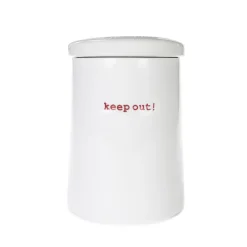 Keith Brymer Jones Keith Brymer Jones | Kitchen Accessories^- Storage Jar - keep out! - 1,100ml