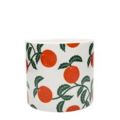 Keith Brymer Jones Kiran Ravilious | Mugs & Cups^Kiran Ravilious - Medium Ceramic Mug 325ml - Oranges