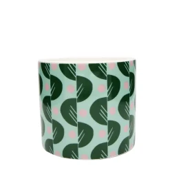 Keith Brymer Jones Kiran Ravilious | Mugs & Cups^Kiran Ravilious - Medium Ceramic Mug 325ml - Water Lily 2