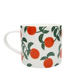 Keith Brymer Jones Kiran Ravilious | Mugs & Cups^Kiran Ravilious - Medium Ceramic Mug 325ml - Oranges