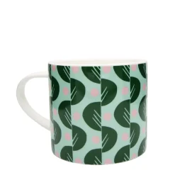 Keith Brymer Jones Kiran Ravilious | Mugs & Cups^Kiran Ravilious - Medium Ceramic Mug 325ml - Water Lily 2