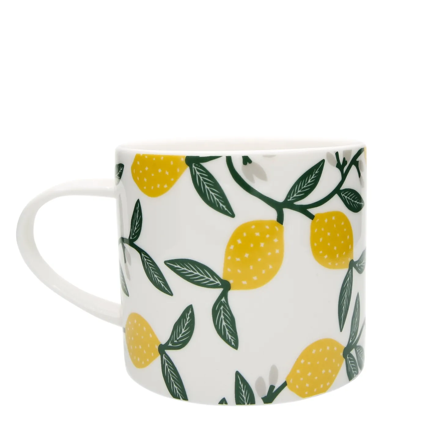 Keith Brymer Jones Kiran Ravilious | Mugs & Cups^Kiran Ravilious - Medium Ceramic Mug 325ml - Limoni