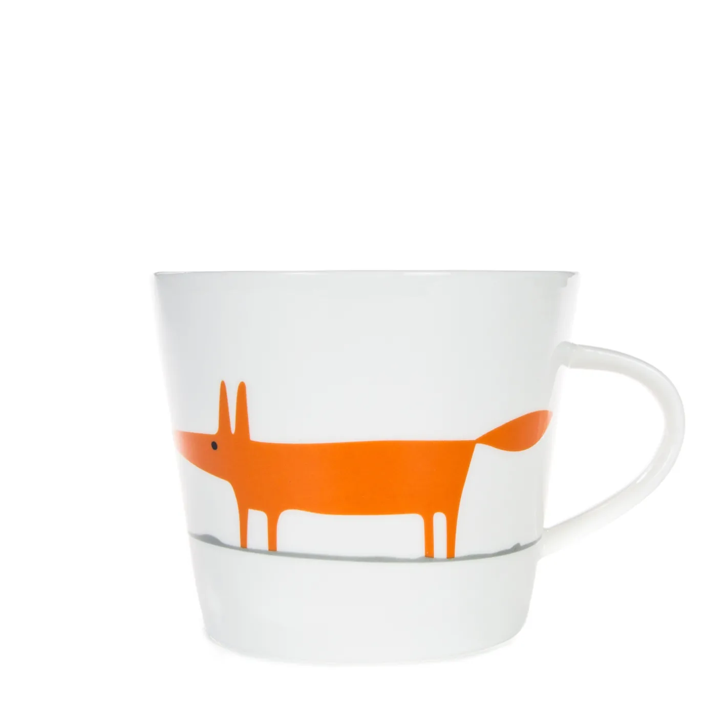 Keith Brymer Jones Scion Living | Mugs & Cups^Scion Living - Animal Mug - Mr Fox - Ceramic & Orange - 350ml