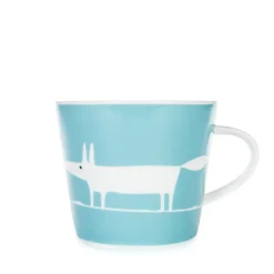 Keith Brymer Jones Scion Living | Mugs & Cups^Scion Living - Animal Mug - Mr Fox - Teal - 350ml