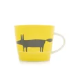 Keith Brymer Jones Scion Living | Mugs & Cups^Scion Living - Animal Mug - Mr Fox - Yellow & Charcoal - 350ml