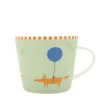 Keith Brymer Jones Scion Living | Mugs & Cups^Scion Living - Animal Mug - Mr Fox Balloon - Green - 350ml