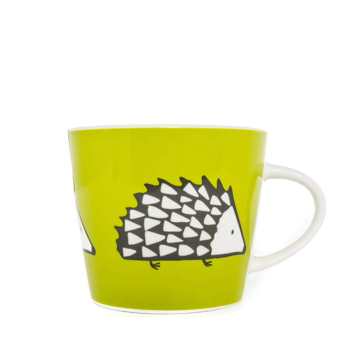 Keith Brymer Jones Scion Living | Mugs & Cups^Scion Living - Animal Mug - Spike the Hedgehog - Green - 350ml