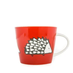 Keith Brymer Jones Scion Living | Mugs & Cups^Scion Living - Animal Mug - Spike the Hedgehog - Red - 350ml