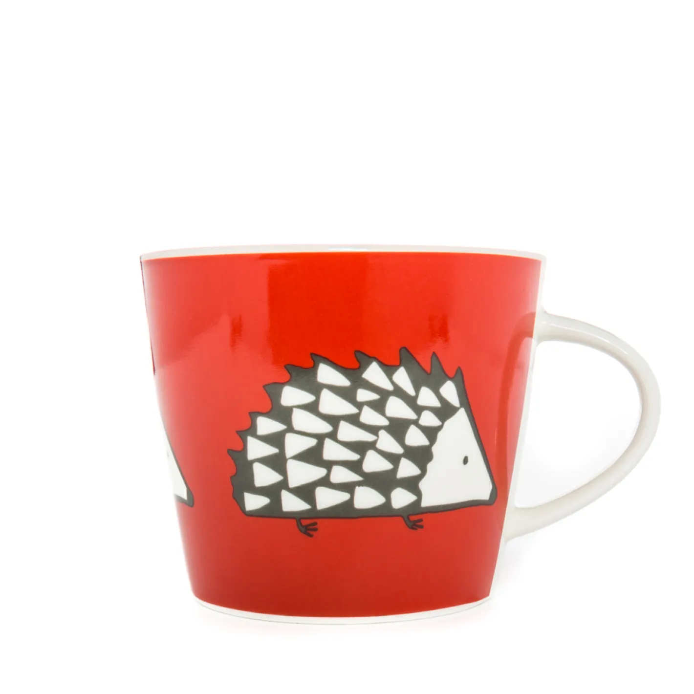 Keith Brymer Jones Scion Living | Mugs & Cups^Scion Living - Animal Mug - Spike the Hedgehog - Red - 350ml