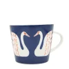 Keith Brymer Jones Scion Living | Mugs & Cups^Scion Living - Animal Mug - Swim Swam Swan - Denim - 350ml
