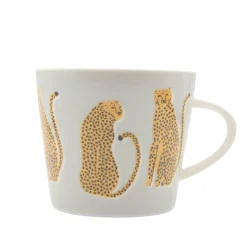 Keith Brymer Jones Scion Living | Mugs & Cups^Scion Living - Animal Mug - Lionel Leopard - Grey - 350ml
