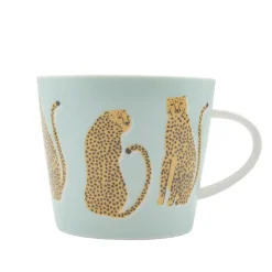 Keith Brymer Jones Scion Living | Mugs & Cups^Scion Living - Animal Mug - Lionel Leopard - Mint - 350ml