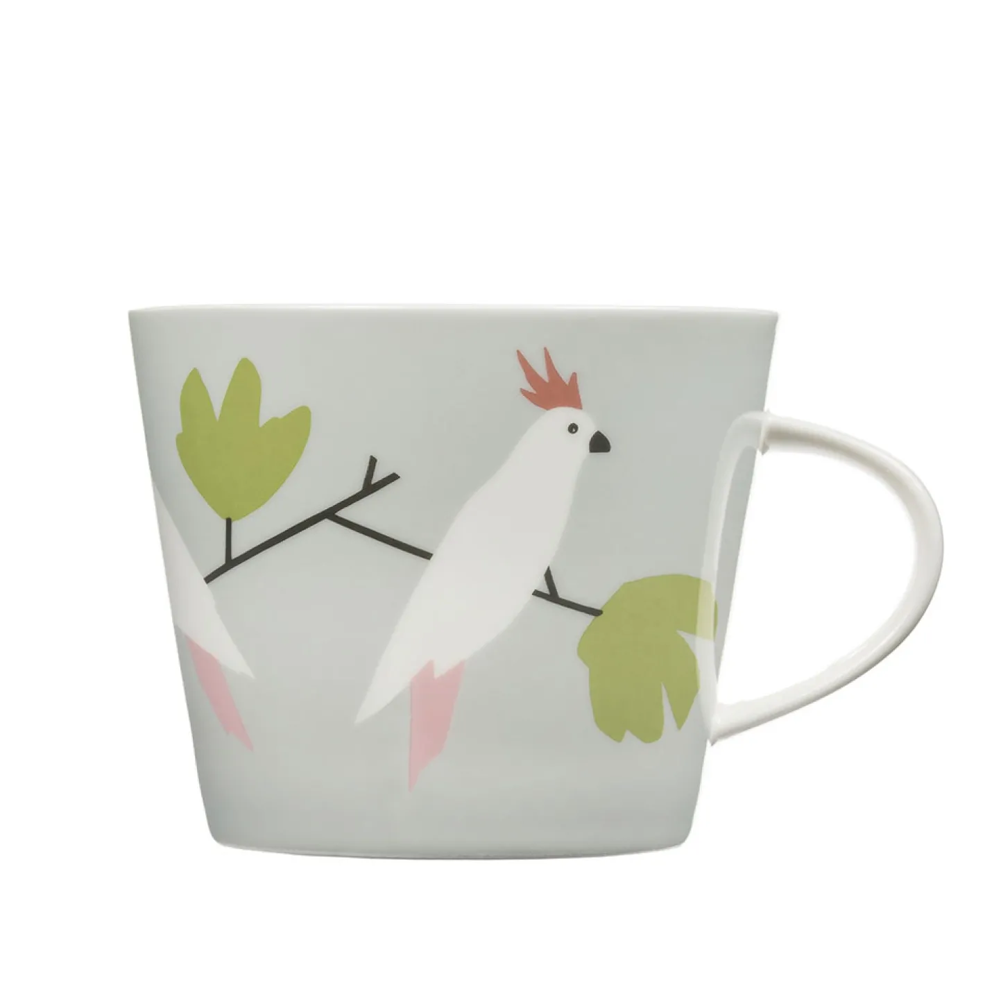 Keith Brymer Jones Scion Living | Mugs & Cups^Scion Living - Animal Mug - Love Birds - Pebble - 350ml