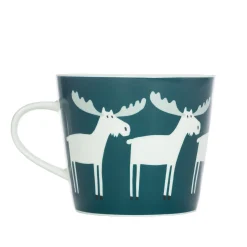 Keith Brymer Jones Scion Living | Mugs & Cups^Scion Living - Animal Mug - Marty Moose - Marina & Ice - 350ml