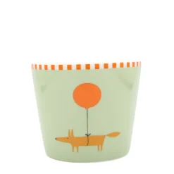 Keith Brymer Jones Scion Living | Mugs & Cups^Scion Living - Animal Mug - Mr Fox Balloon - Green - 350ml