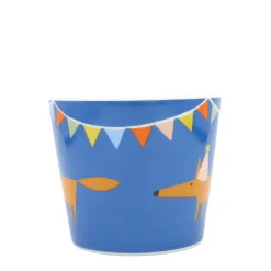 Keith Brymer Jones Scion Living | Mugs & Cups^Scion Living - Animal Mug - Mr Fox Party Hat - Denim - 350ml
