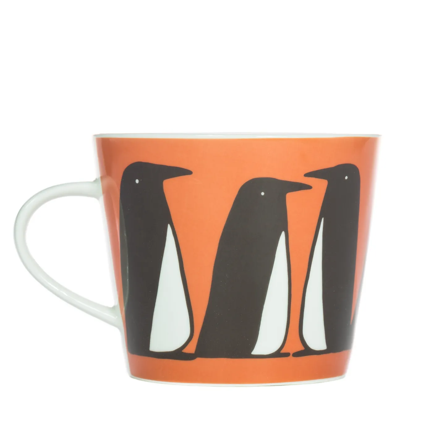 Keith Brymer Jones Scion Living | Mugs & Cups^Scion Living - Animal Mug - Pedro Penguin - Pimento - 350ml