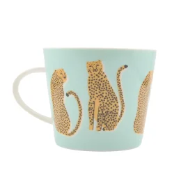 Keith Brymer Jones Scion Living | Mugs & Cups^Scion Living - Animal Mug - Lionel Leopard - Mint - 350ml