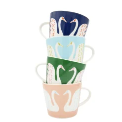 Keith Brymer Jones Scion Living | Mugs & Cups^Scion Living - Animal Mug - Swim Swam Swan - Milkshake - 350ml