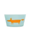 Keith Brymer Jones Scion Living | Plates & Bowls^Scion Living - Ceramic Bowl - Mr Fox - Duckegg & Orange - 565ml
