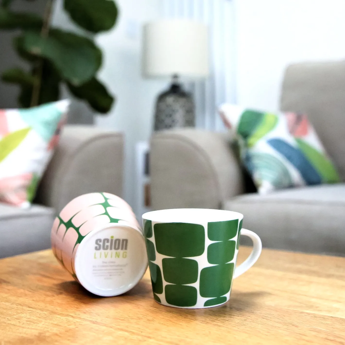 Keith Brymer Jones Scion Living | Mugs & Cups^Scion Living - Ceramic Mug - Lohko - Mint - 350ml