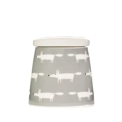 Keith Brymer Jones Scion Living | Kitchen Accessories^Scion Living - Storage Jar - Mr Fox - Dove Grey - 250ml