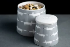 Keith Brymer Jones Scion Living | Kitchen Accessories^Scion Living - Storage Jar - Mr Fox - Dove Grey - 250ml
